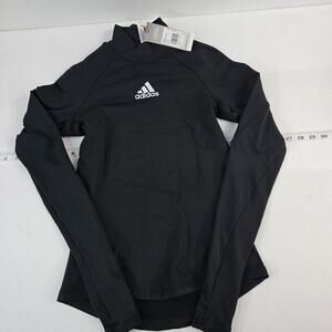 NWT‎ Adidas aeroready mock neck running long sleeve compression black S womens